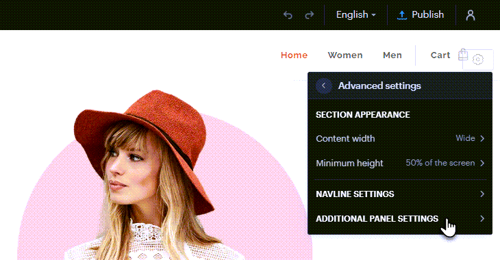 Добавяне на социални мрежи в хедъра | Помощна страница